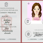 back in time czechoslovakia tvorba obcianskych preukazov petra